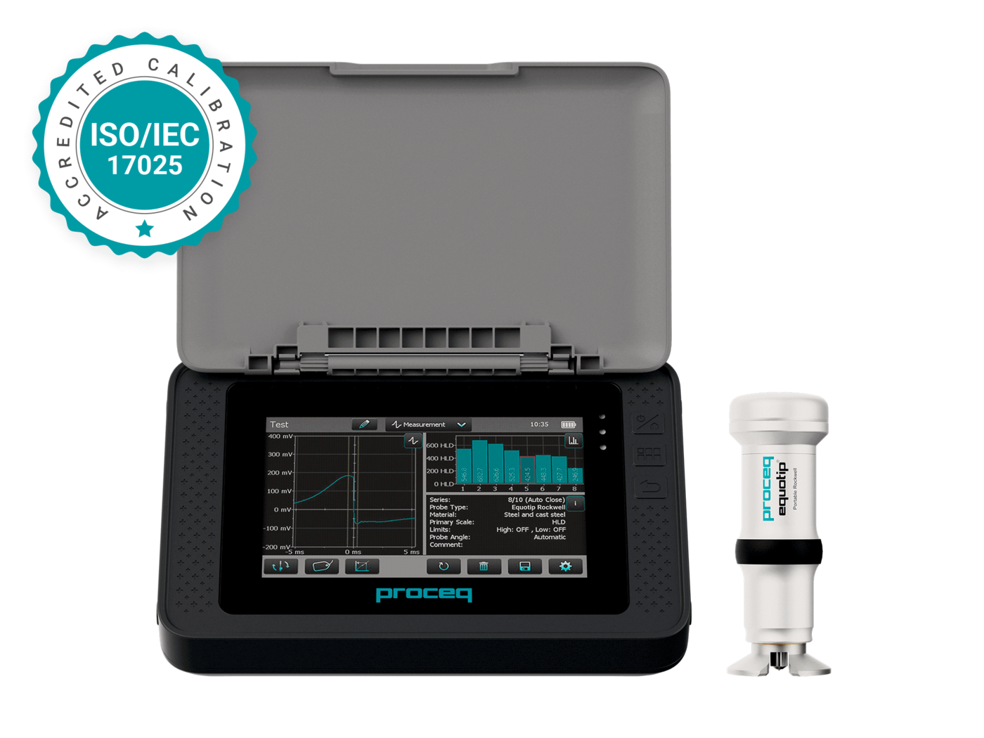 Equotip 550 Portable Rockwell Equotip 550 Rockwell portátil