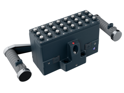 PD8050 Potencia consolidada en un solo dispositivo para imágenes estructurales, detección de objetos y defectos con eco de pulso de ultrasonido