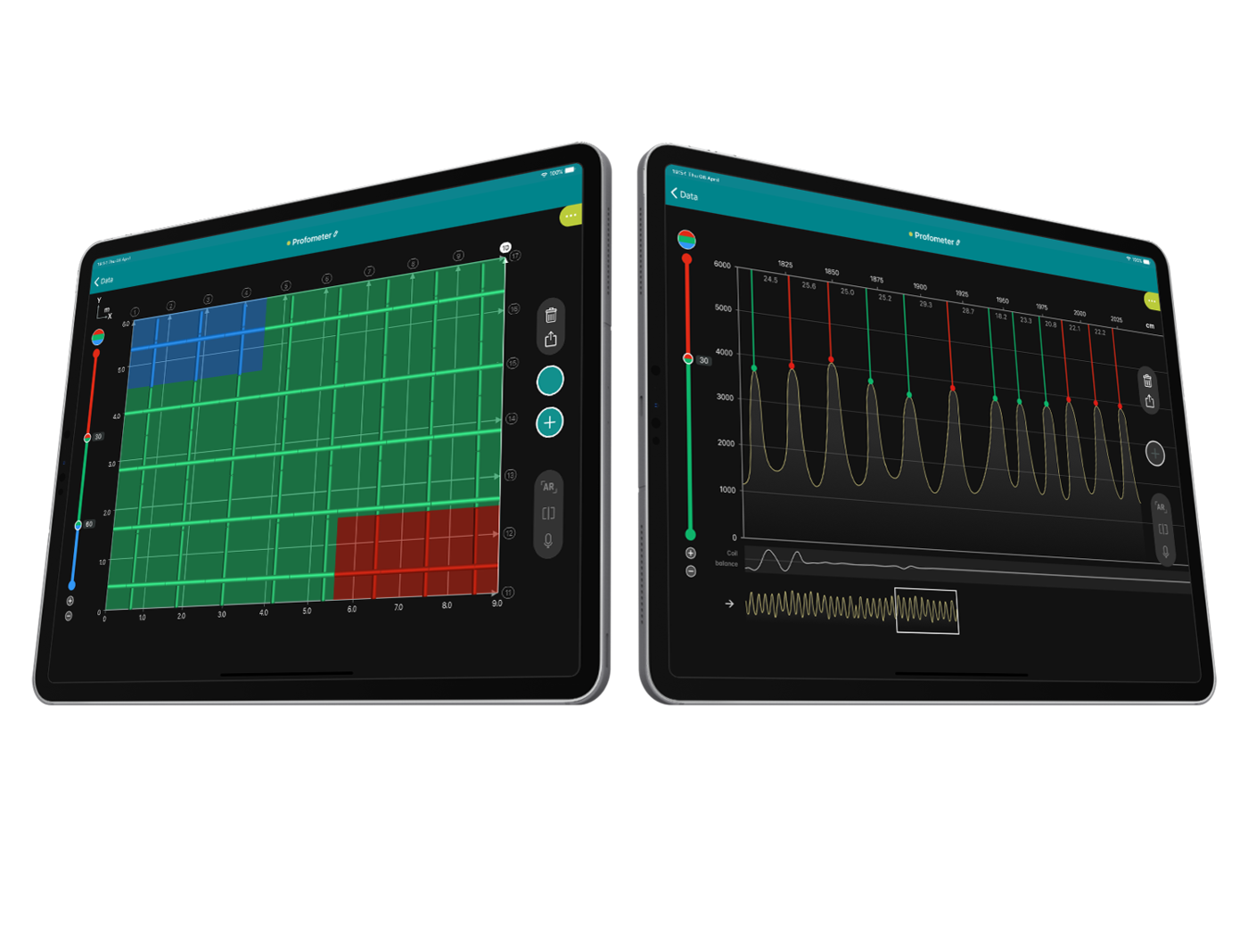 PM8000 Pro Das Abdeckungsmessgerät für Experten, von der Bewehrungserfassung bis zur Flächenabtastung. Präzise Messungen mit einzigartiger, fortschrittlicher Visualisierung.